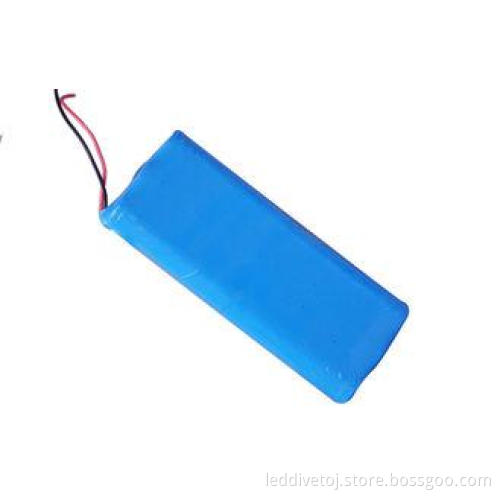 7200mAh 7.4V Flashlight Battery Pack with PCB , Rechargeabl